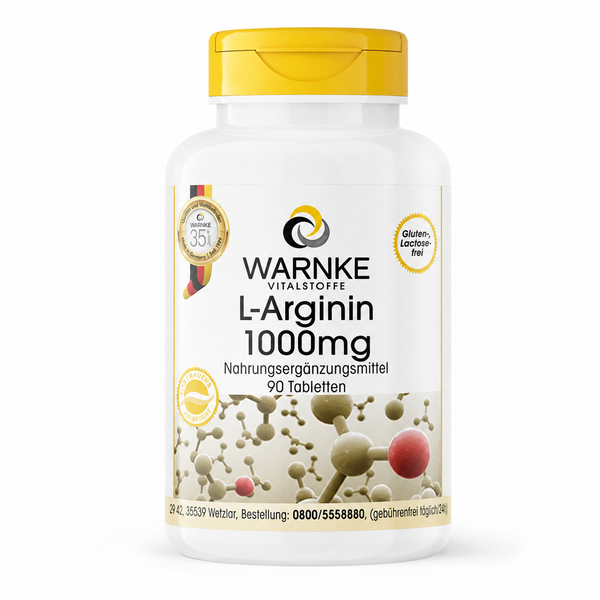 L-Arginina 1000 mg - 90 Compresse - Vegan