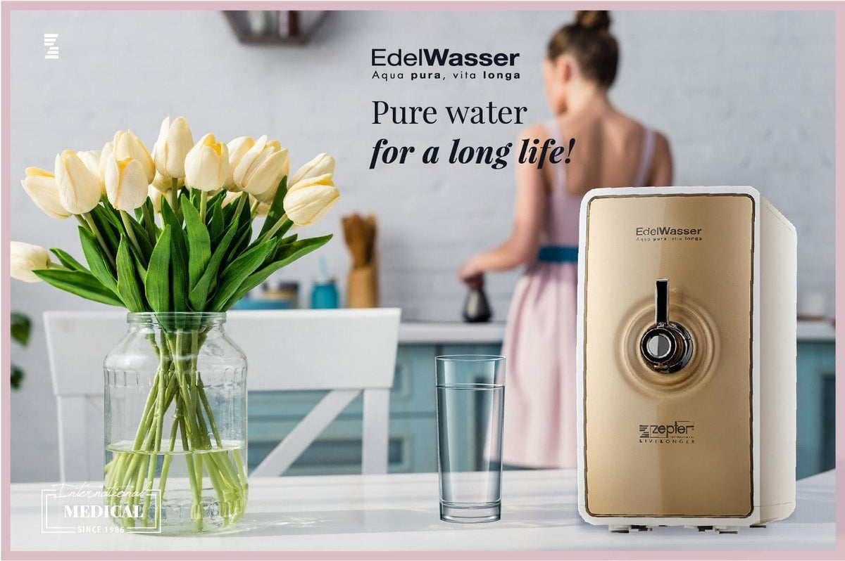 EdelWasser (Goud) ultra schoon water - Uno Vita AS