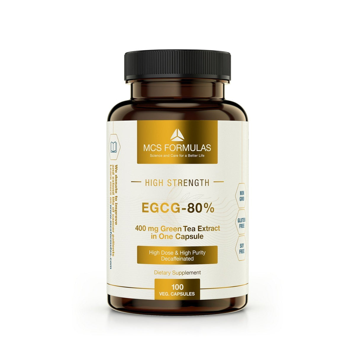 EGCG 80% (cápsula de 400 mg) - Uno Vita AS