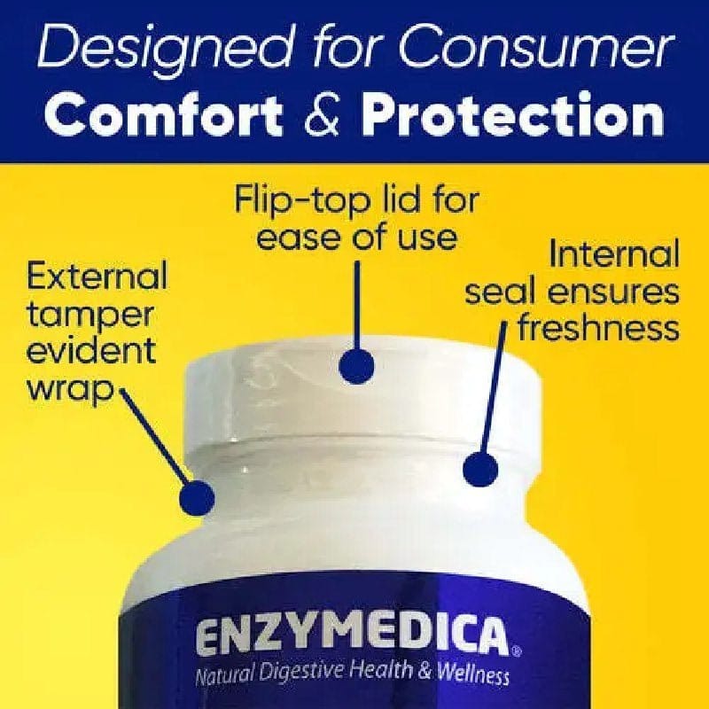 Enzymedica Bétaïne HCl (120) - Uno Vita AS