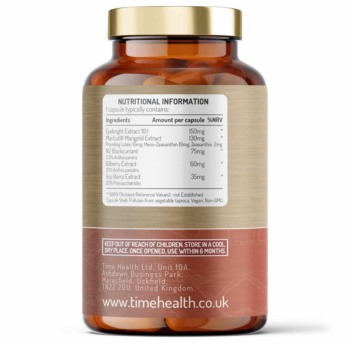 Eye Complex 7 - Formule Vision Puissante avec Superaliments - Uno Vita AS