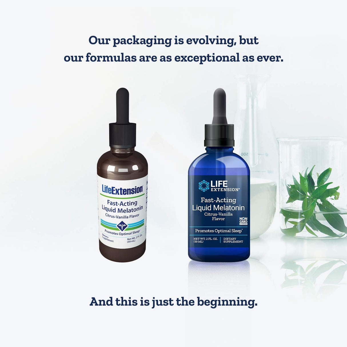 Schnell wirkendes flüssiges Melatonin Citrus – Vanille (59 ml) – Uno Vita AS