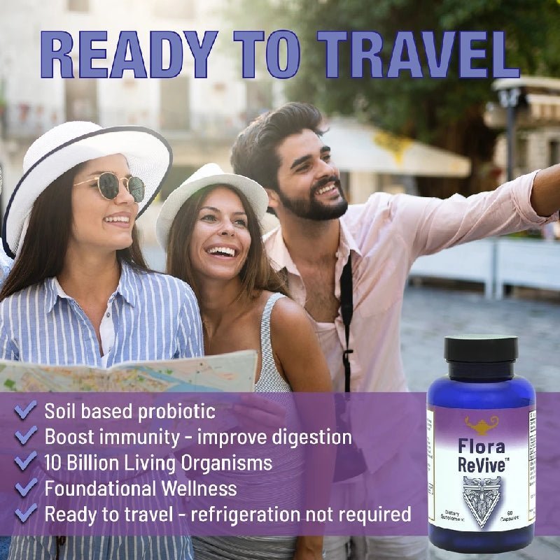 Probiótico Flora Revive (60 Cápsulas) - Uno Vita AS