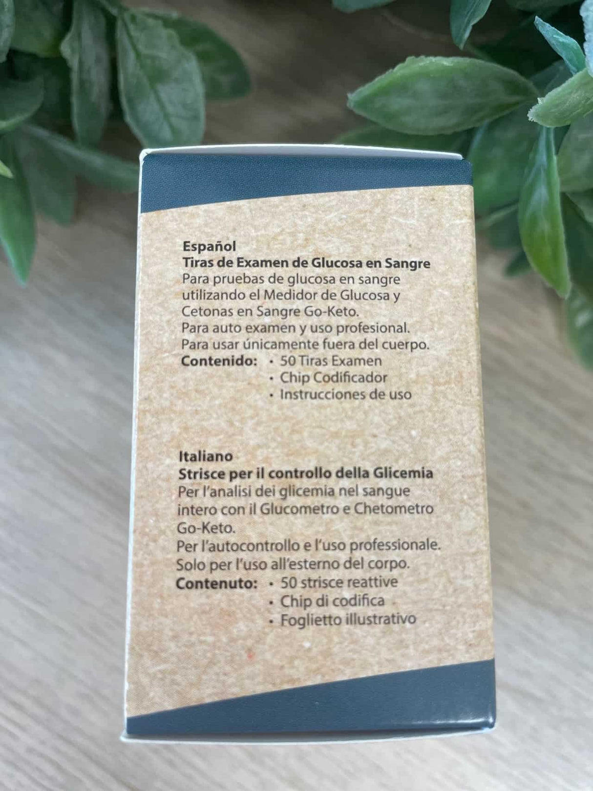 Go - Keto Glucose Test Strips (x50) - Uno Vita AS