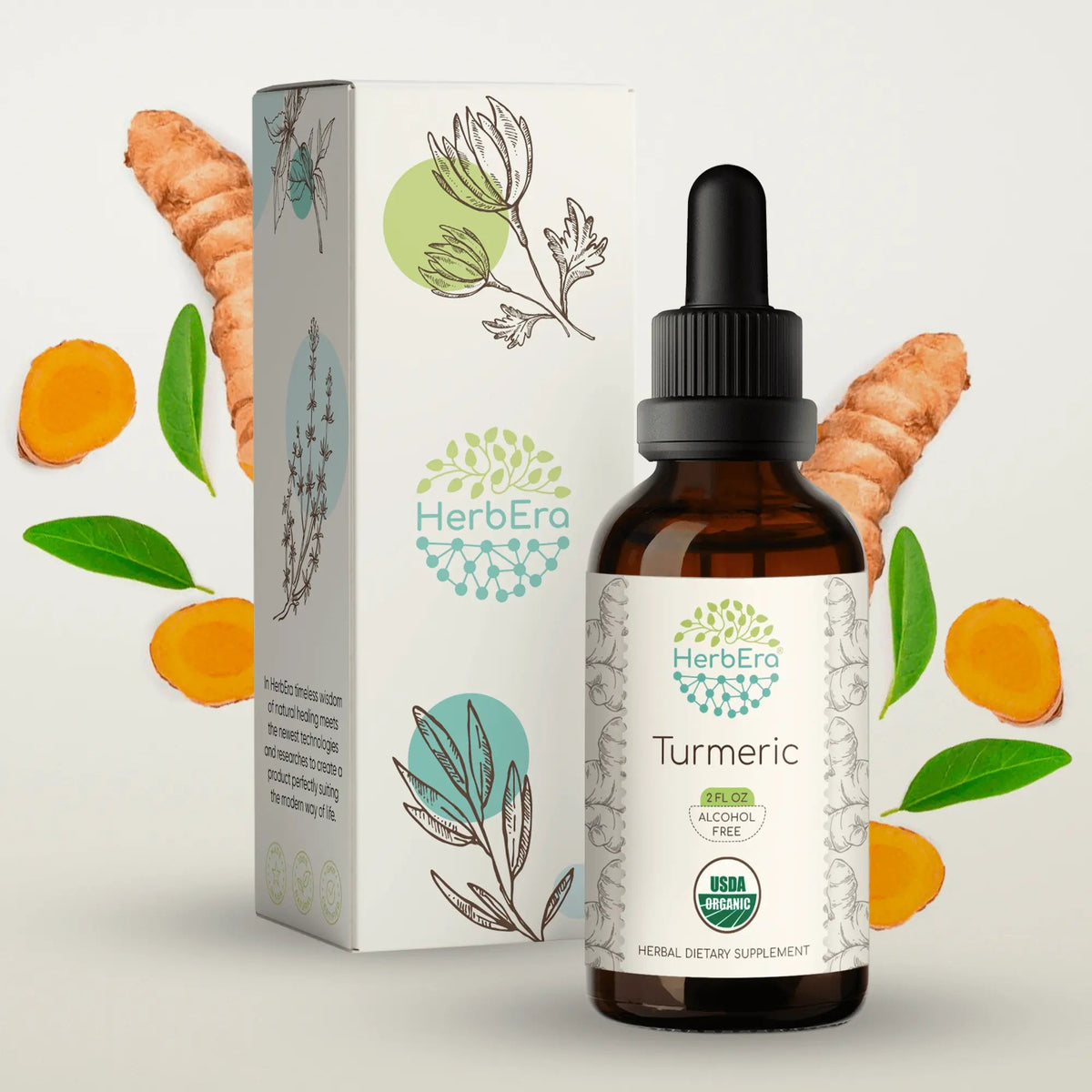 HerbEra Turmeric Tincture - Uno Vita AS