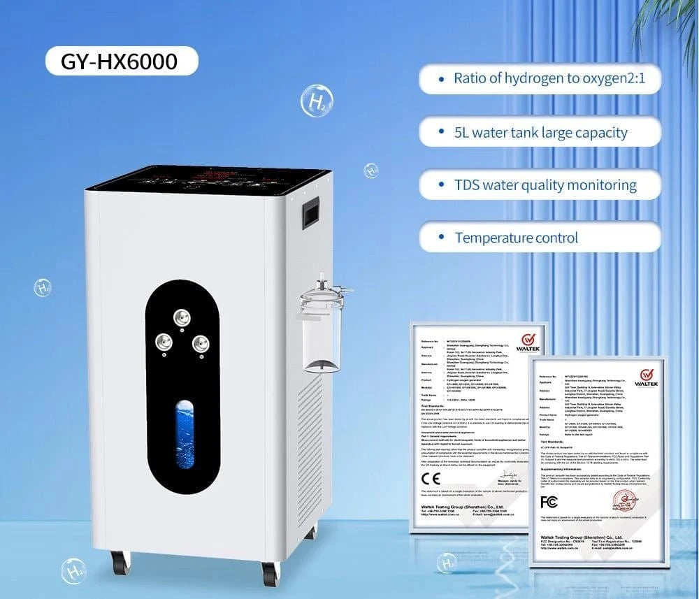 Vetyinhalaattori GY - H6000 (4000 ml H2) - Uno Vita AS