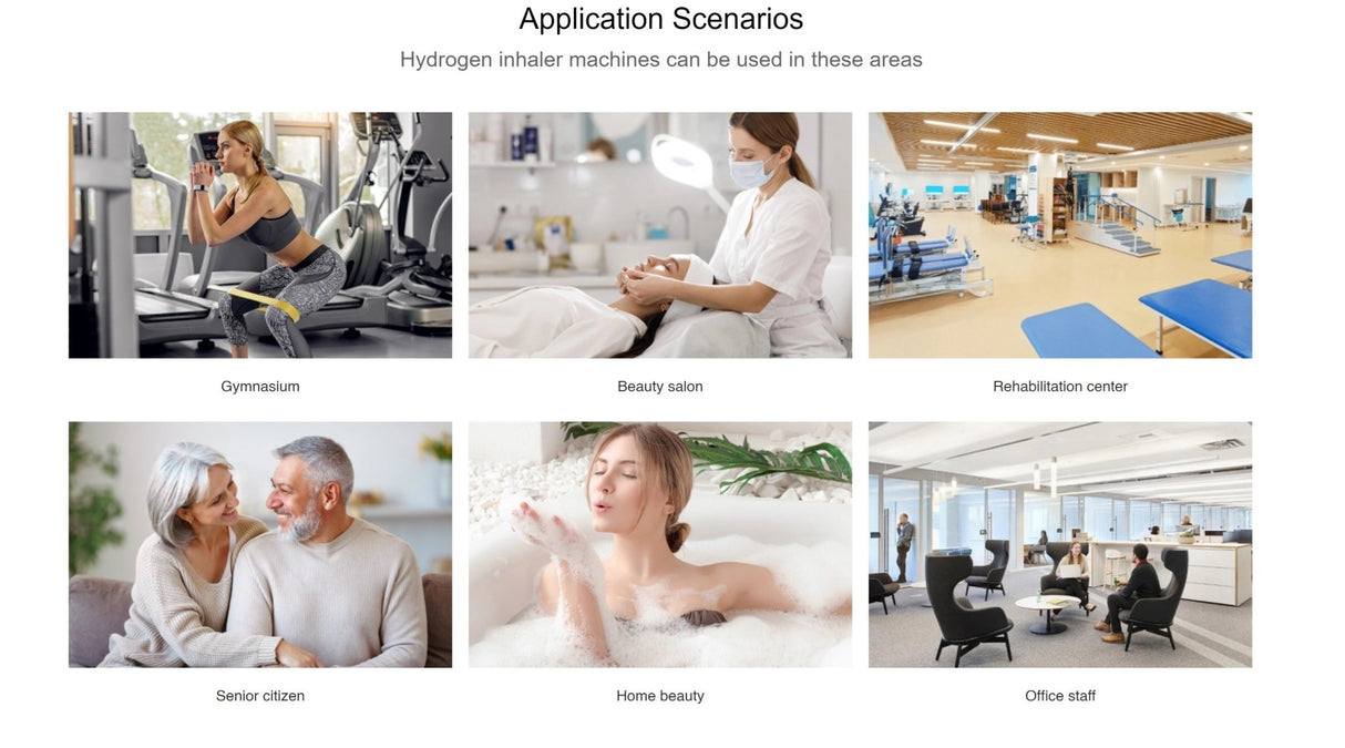 Inhalateur d'hydrogène GY - H6000 (4000 ml H2) - Uno Vita AS