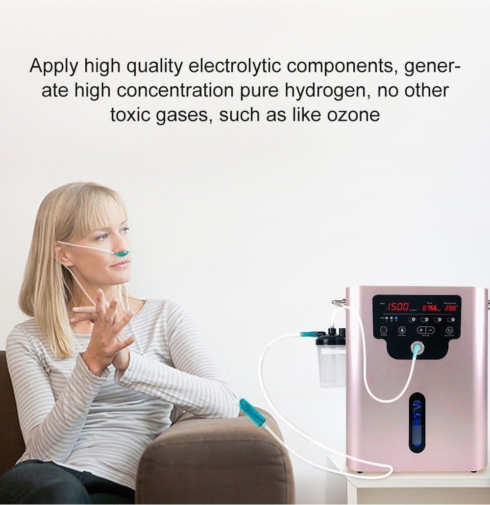Wasserstoffinhalator GY - HX1500 (1000 ml H2) - Uno Vita AS