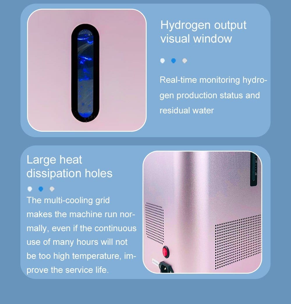 Wasserstoffinhalator GY - HX1500 (1000 ml H2) - Uno Vita AS