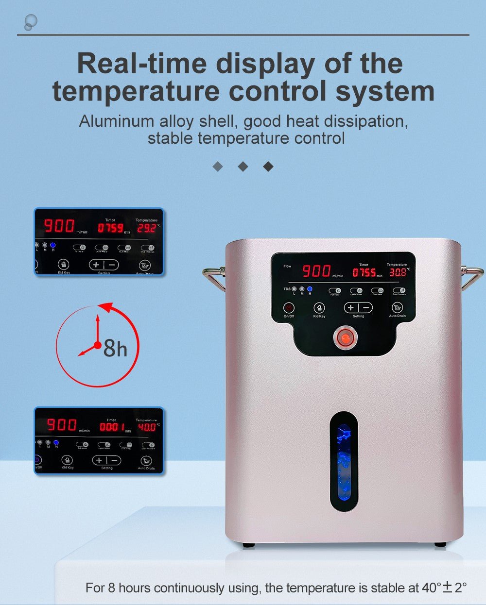 Wasserstoff-Inhalator GY-HX900 (600 ml H2) – Uno Vita AS