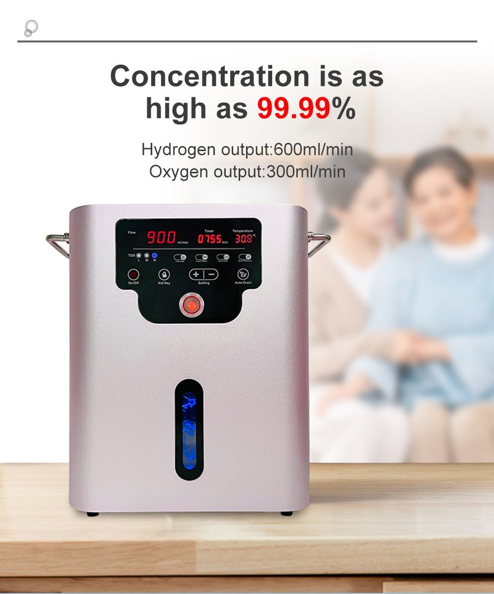 Wasserstoff-Inhalator GY-HX900 (600 ml H2) – Uno Vita AS