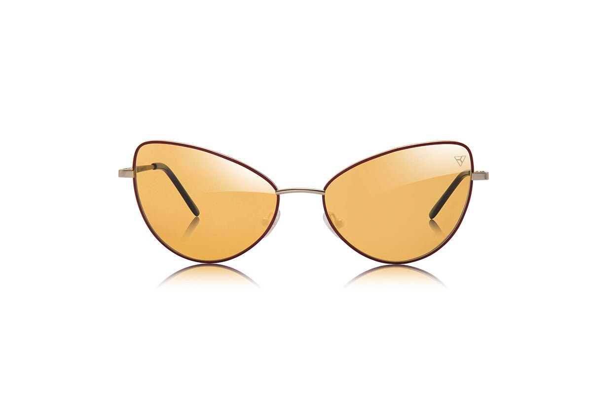 Hyperlight Eyewear Butterfly red THE-0701RD with butterfly frame and fullerene lenses for blue light and UV protection
