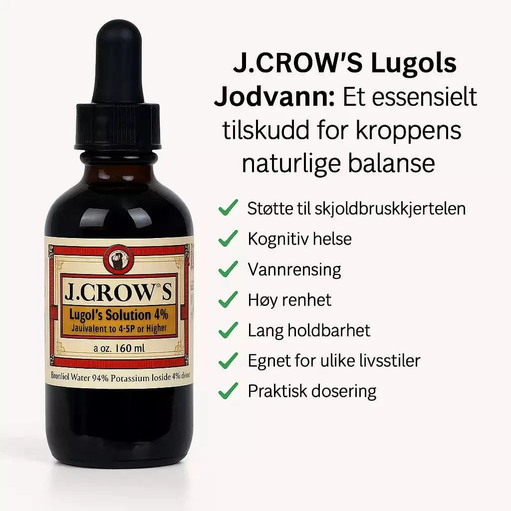 J.CROW'S ルゴールヨウ素水 2% - ウノ ビタ AS
