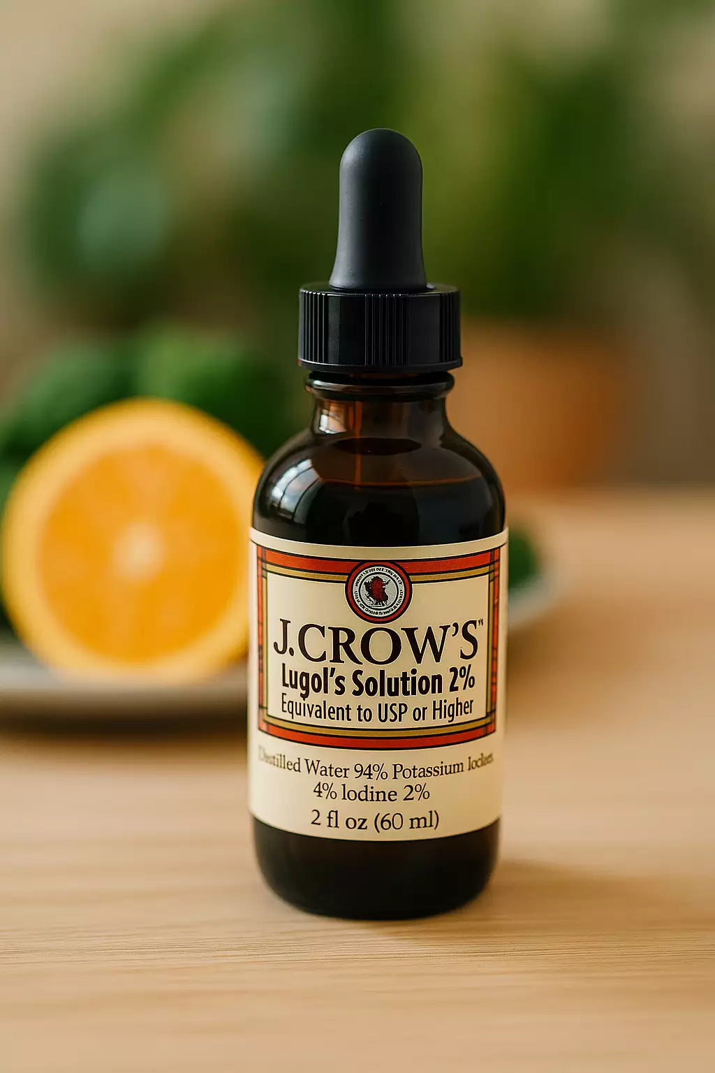 J.CROW'S Lugol's Agua Yodada 2%