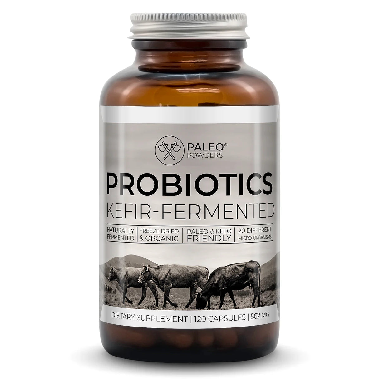 Paleo Probiotics – Bio-Kefir fermentiert – 120 Kapseln