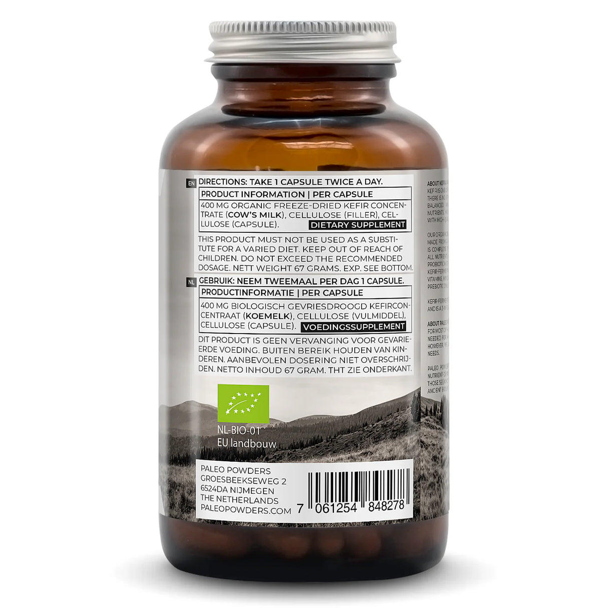 Paleo Probiotics – Bio-Kefir fermentiert – 120 Kapseln