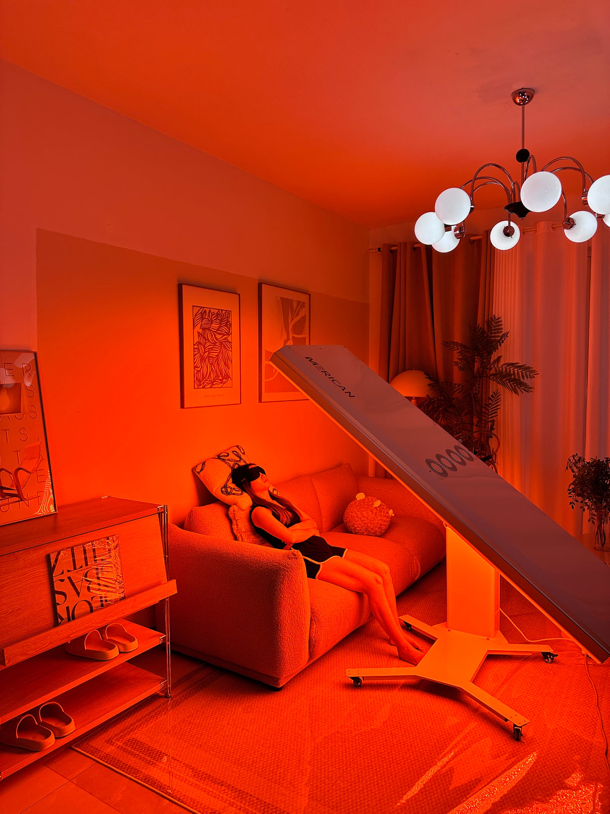 Professionelles Rotlicht-Therapiebett M2 Plus von Mercian