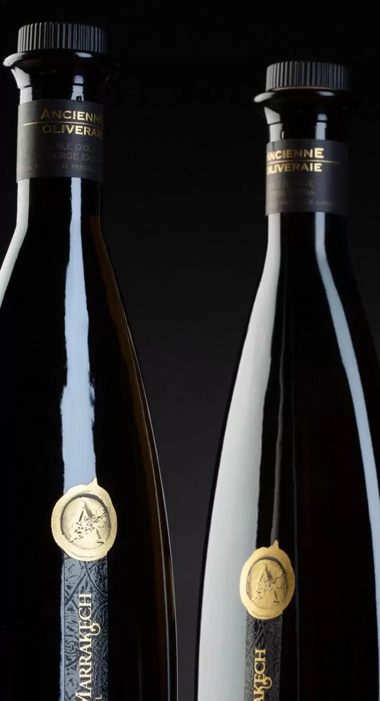 Les Terroirs de Marrakech - Aceite de Oliva Virgen Extra Ecológico Ultra Premium 500 ml - Estuche Regalo Exclusivo - Uno Vita AS