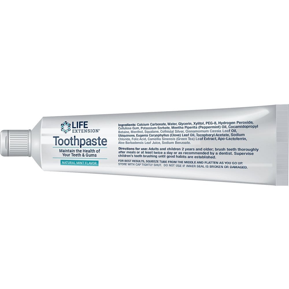 Dentifricio Life Extension (Menta) 113,4 g - Uno Vita AS