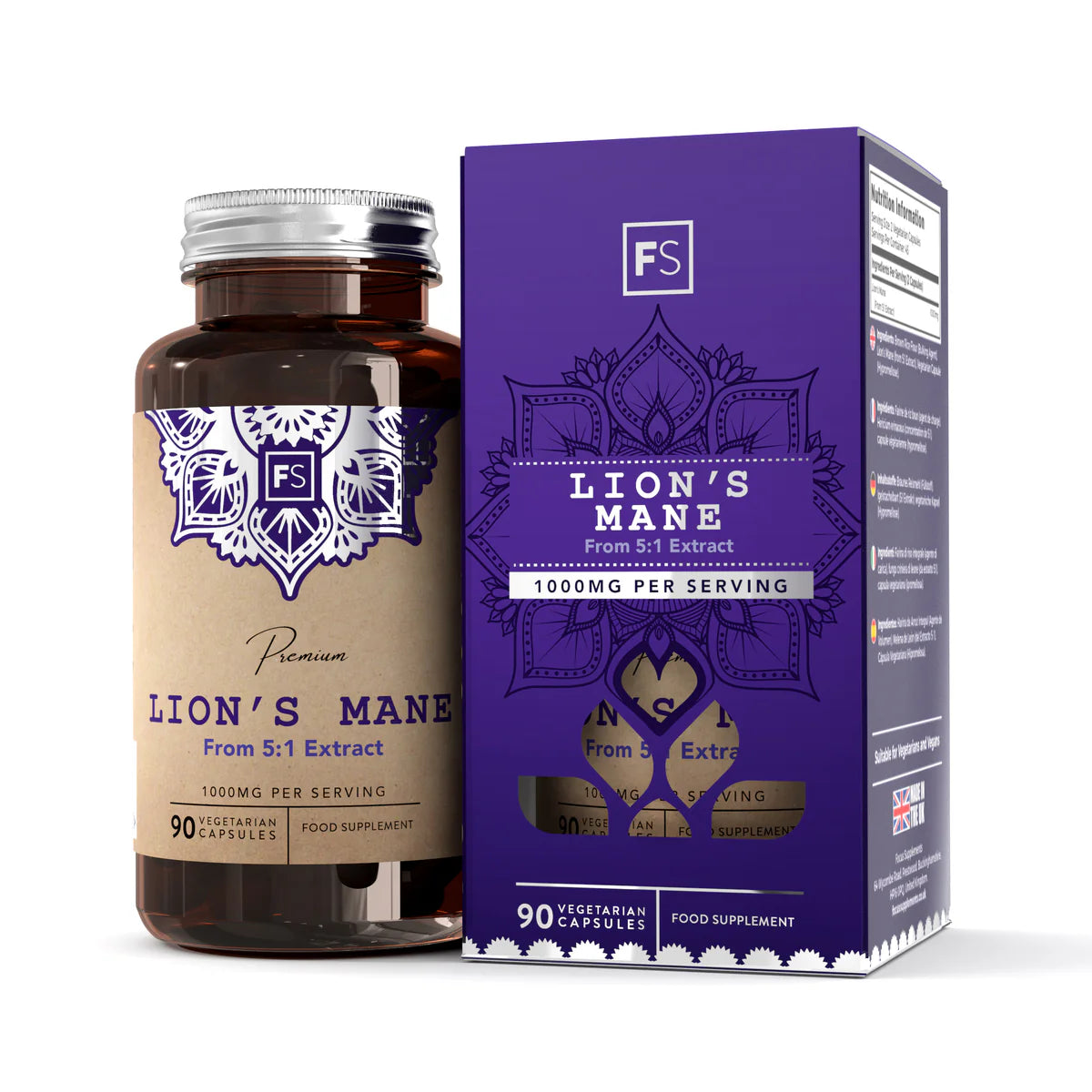 Leeuwenmanen 5:1 - Extract 1000 mg