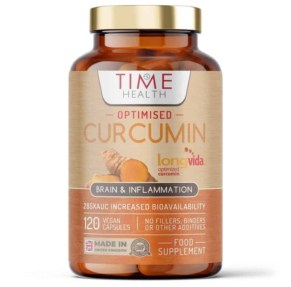 Longvida Optimized Curcumine-capsules met 400 mg Longvida®-kurkuma-extract in een pullulan-capsule gemaakt van tapioca