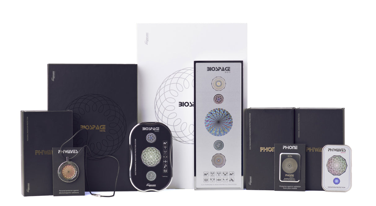 Protection de la gamme EMF diamant BIOSPACE (5G et 6G)