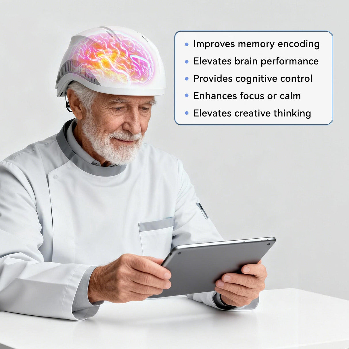 LuciPhi™ PBM Helmet - Advanced photobiomodulation for precise neurotechnology - Uno Vita AS