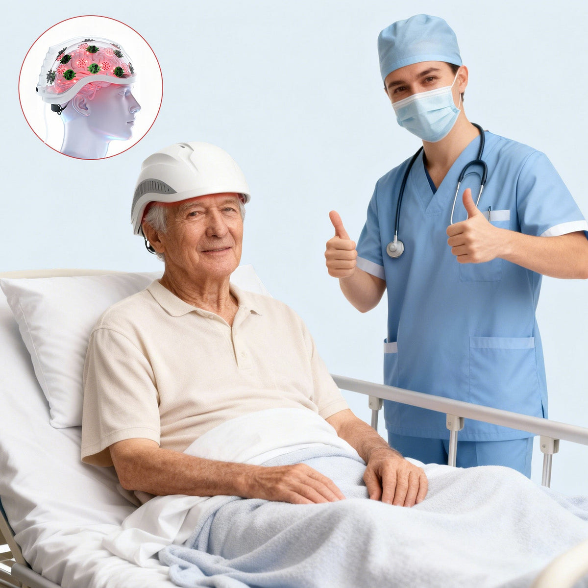 LuciPhi™ PBM Helmet - Advanced photobiomodulation for precise neurotechnology - Uno Vita AS