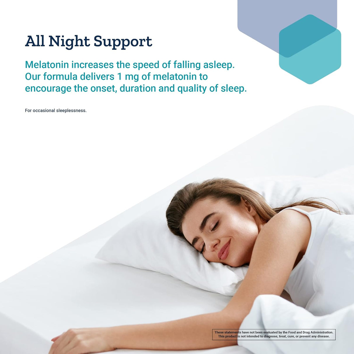Melatonine 1 mg (60 capsules) - Uno Vita AS