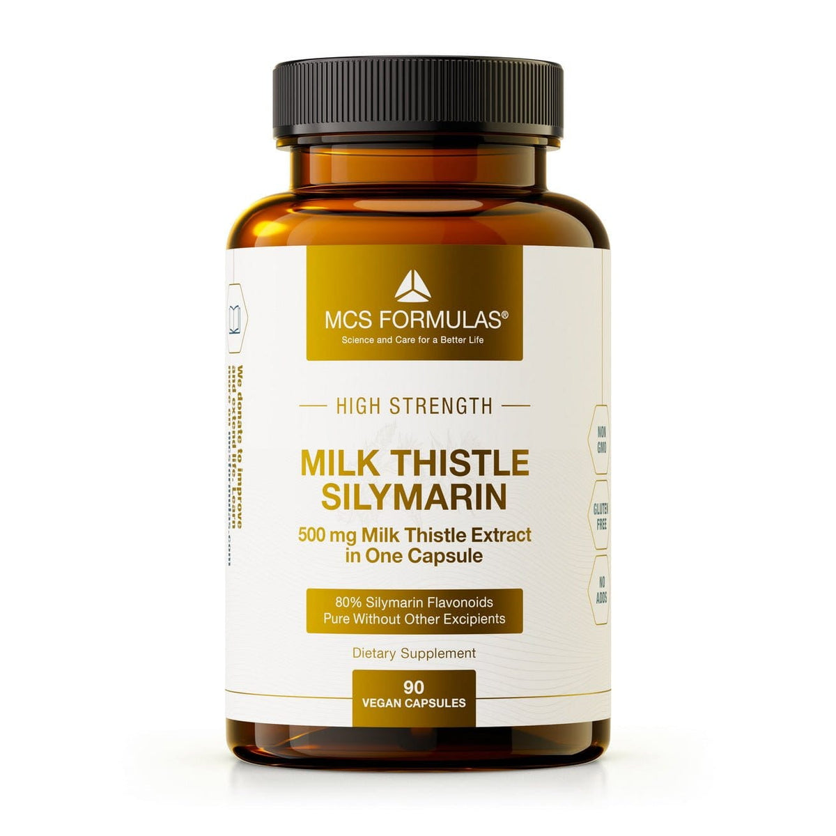 Mariadistel met silymarine 500 mg capsulesupplement van Uno Vita, kruidenproduct voor volwassenen