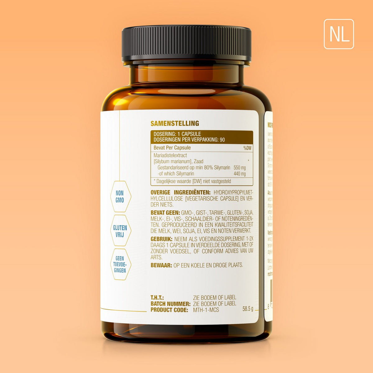 Mariadistel - Silymarine (500 mg) - Uno Vita AS