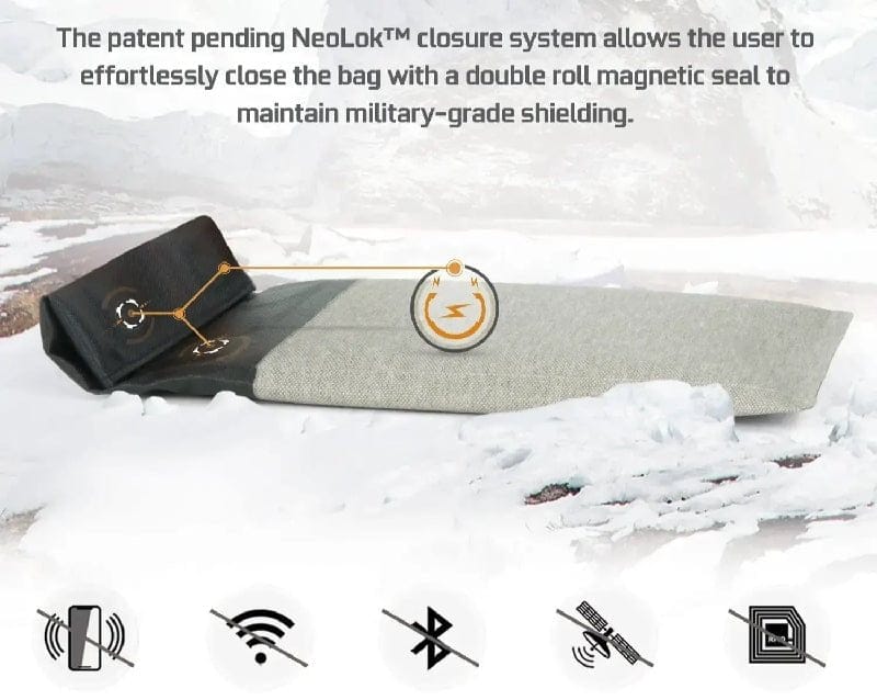 Mission Darkness™ Dry Shield Faraday waterdichte telefoonhoes - Uno Vita AS