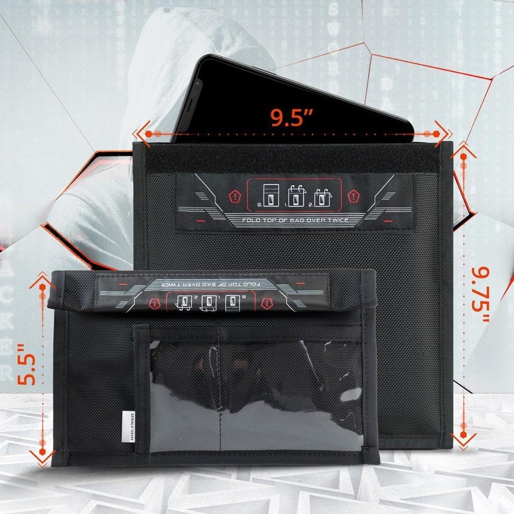 Bolso Faraday Mission Darkness™ para teléfonos móviles - Uno Vita AS