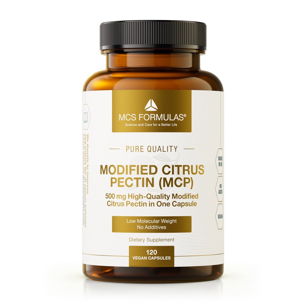 Modifierat citruspektinpulver 450 g från Uno Vita med 100 % modifierat citruspektin från citrusskal