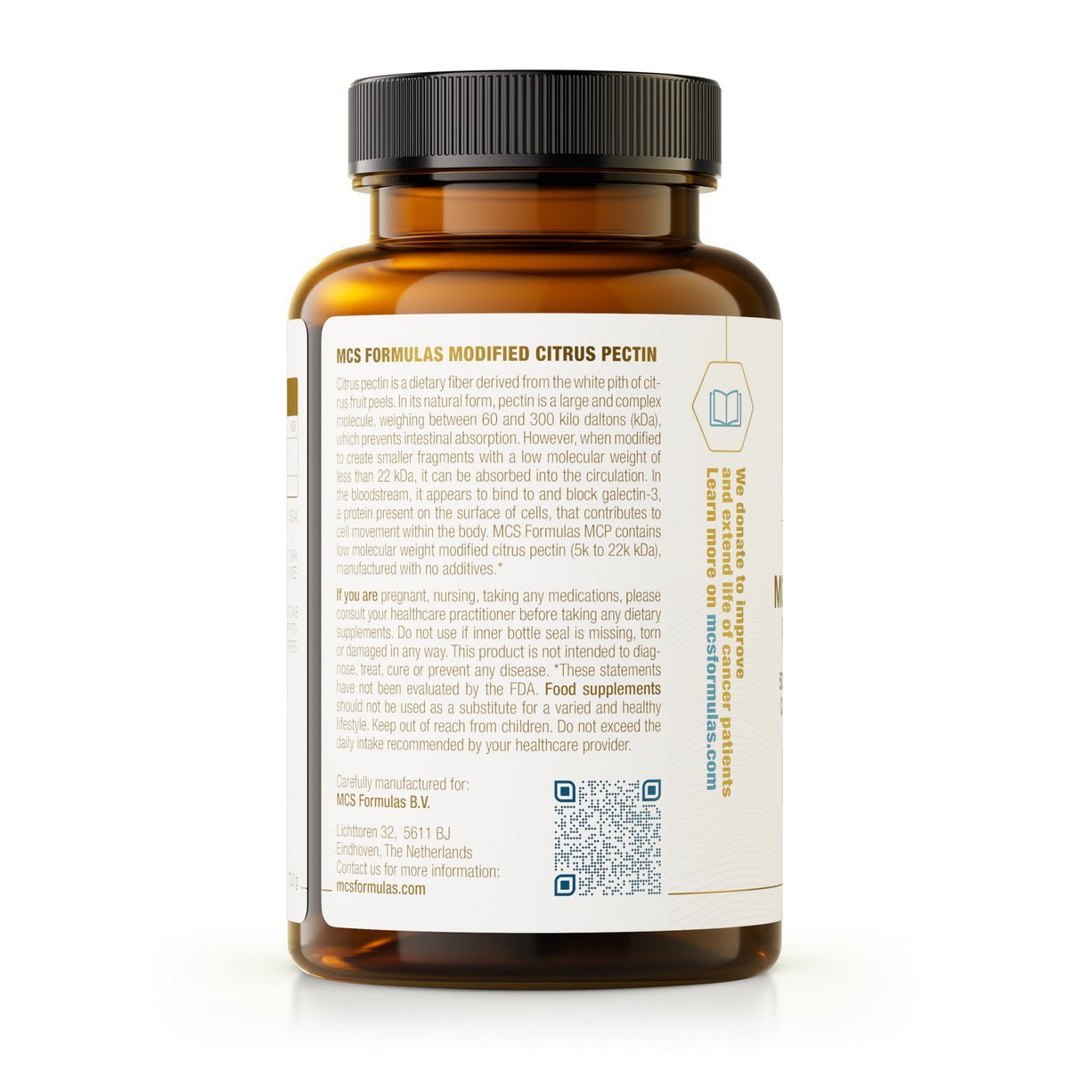Modifierad citruspektin (500 mg kapslar) - Uno Vita AS