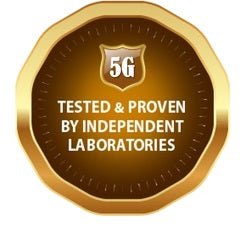 MOMMY SAFE Faraday-Decke mit Tasche, EMF-Schutz, 40 GHz getestet (blau) – Uno Vita AS