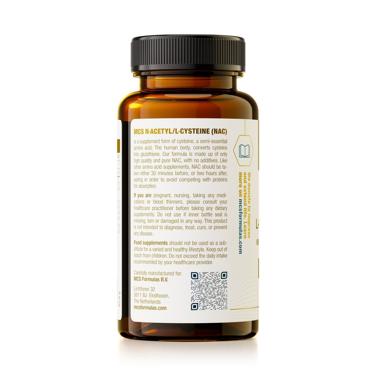 N - Acétyl - L - Cystéine (NAC - 600 mg) - Uno Vita AS