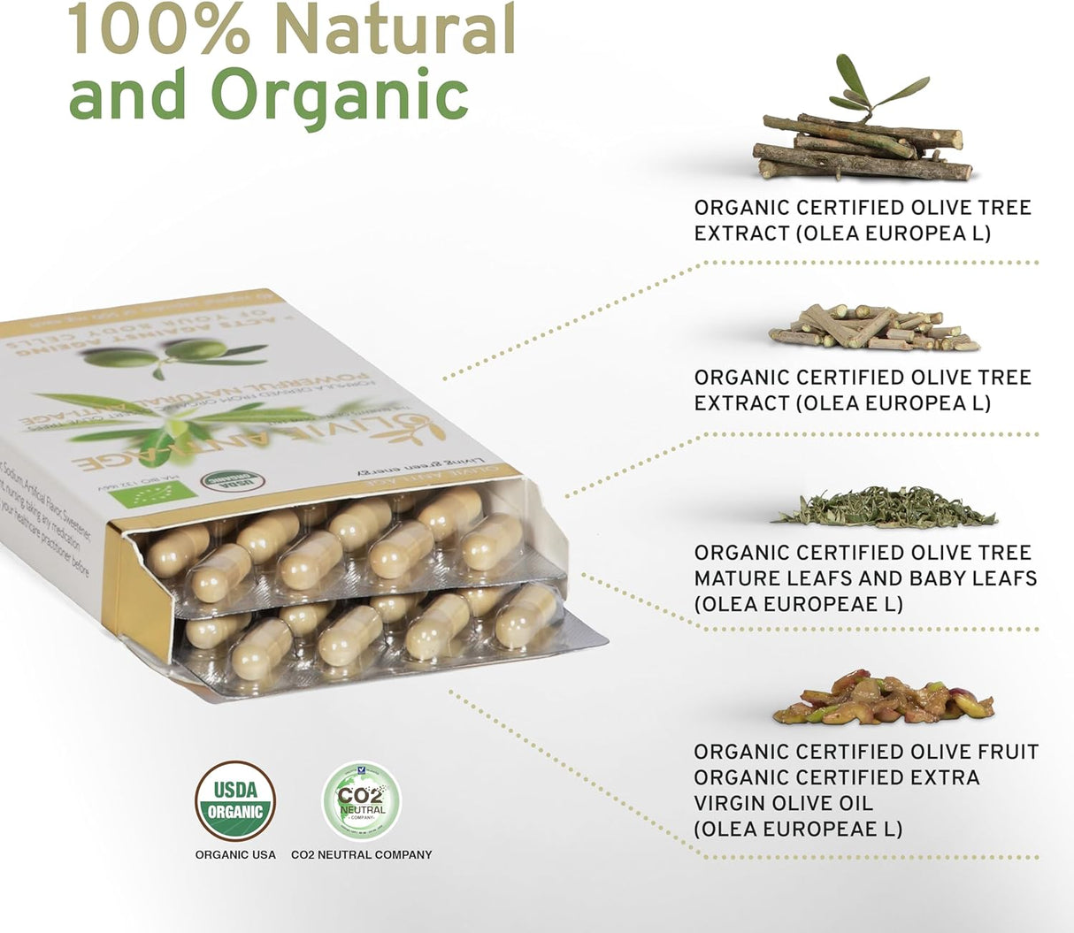 OLIVIE Anti-Age - The Ultimate Organic Anti-Aging Solution - Uno Vita AS