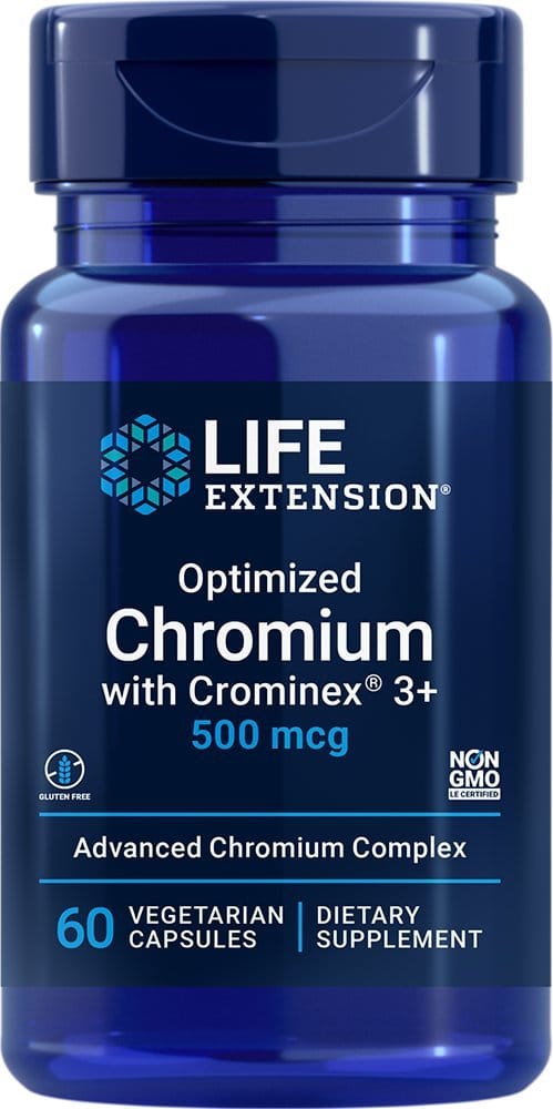 Optimiertes Chrom mit Crominex 500mcg (60) – Uno Vita AS
