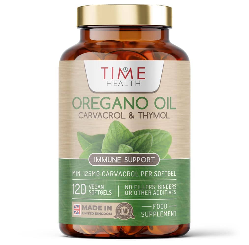Oregano Oil softgels 120 kapselia espanjalaista oreganoa, runsaasti karvakrolia ja tymolia, vegaaninen ja karrageeniton