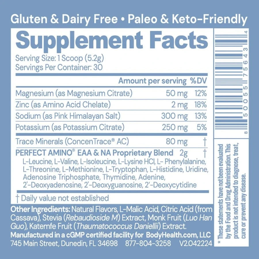 Perfect Amino Electrolytes Elektrolyte Wassermelone – Uno Vita AS