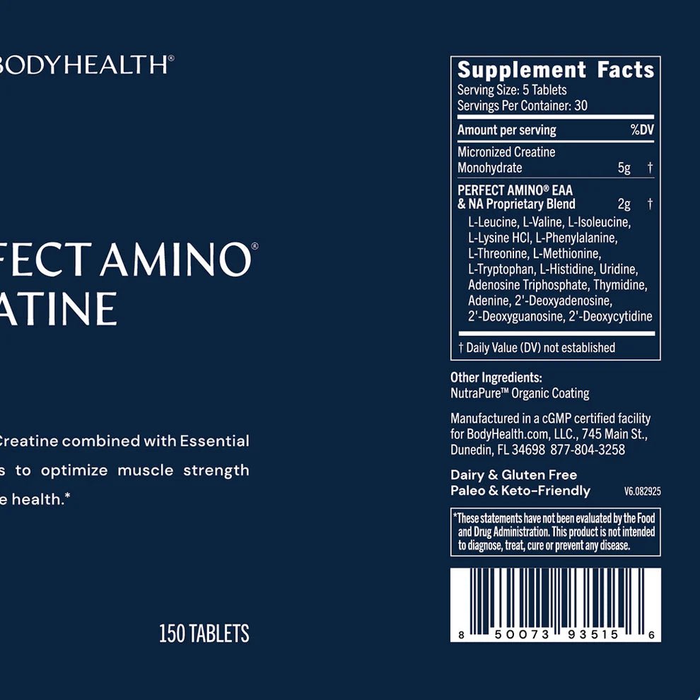 PerfectAmino Creatine Tabletten (30 porties) - Uno Vita AS