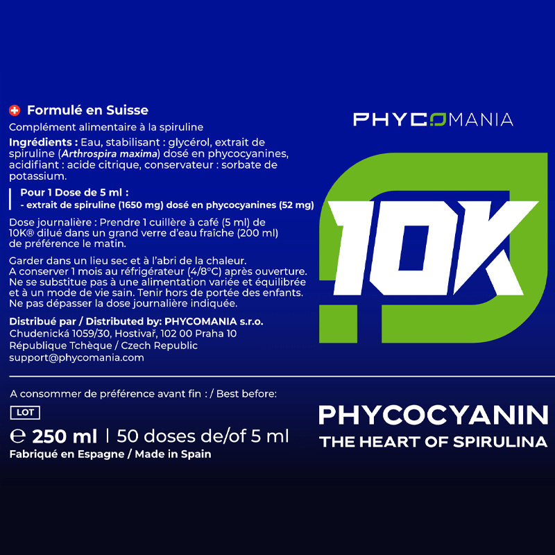 PHYCOCYANIN - The Heart of Spirulina and 10K Phycocyanin - Uno Vita AS