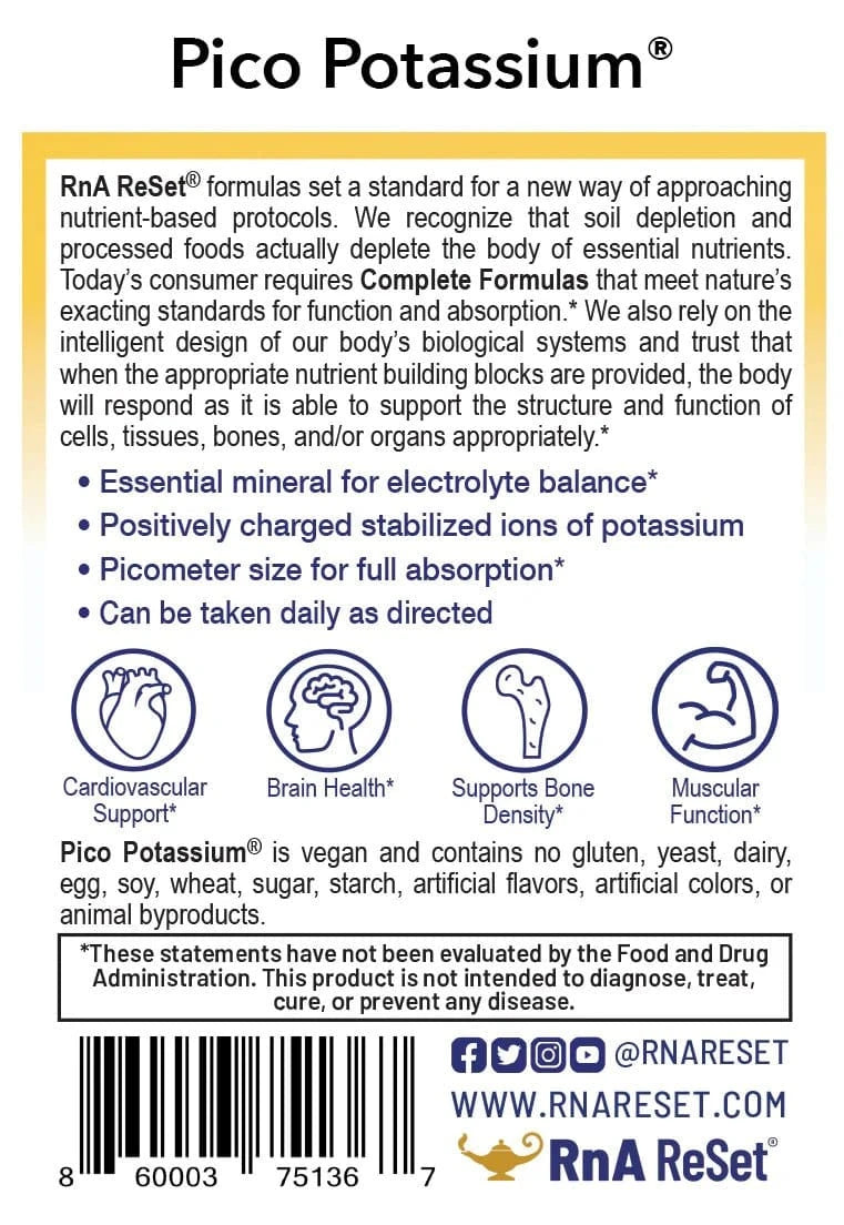 Pico Potassium (240 ml) - Uno Vita AS