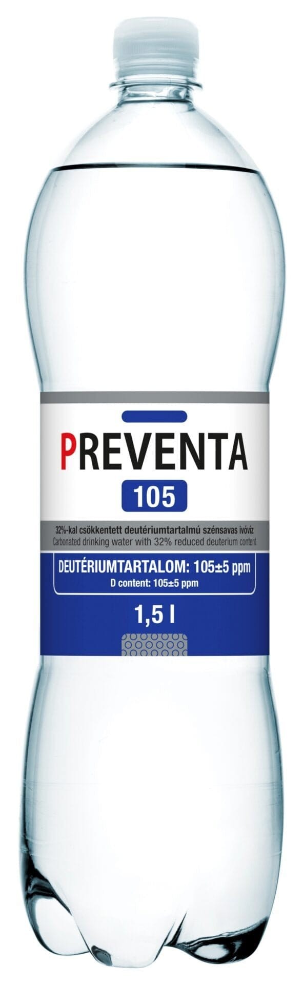 Preventa 105 deuterio - agua potable agotada (18 litros) - Uno Vita AS