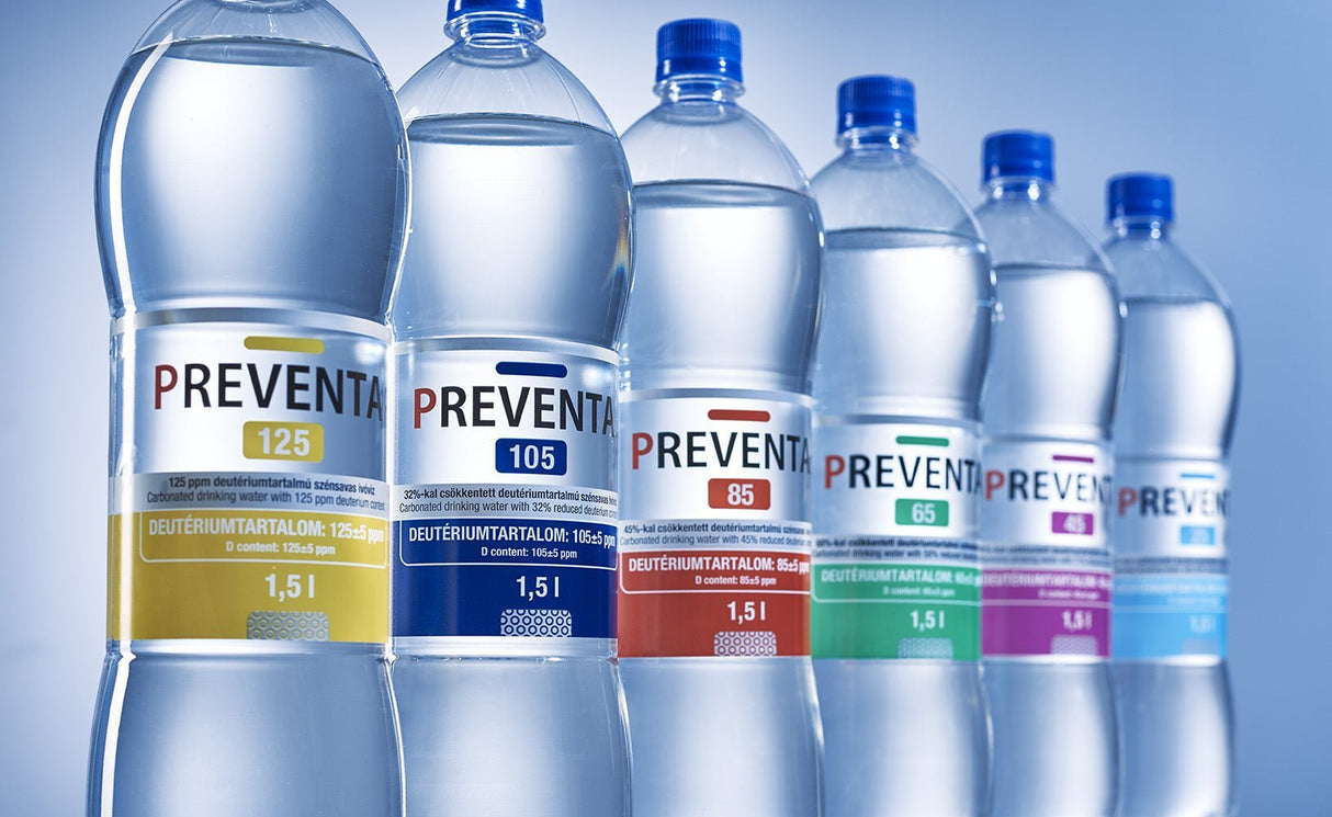 Preventa 105 deuterium - utarmat dricksvatten (18 liter) - Uno Vita AS