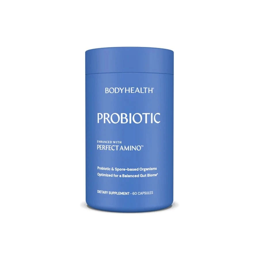 Probiotika med Perfect Amino 60 med 40 miljarder CFU, 11 bakteriestammar och kapsel med fördröjd frisättning