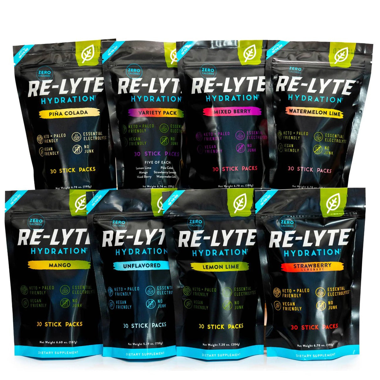 Re - Lyte Hydration Mixed Berry Stick Packs - Uno Vita AS