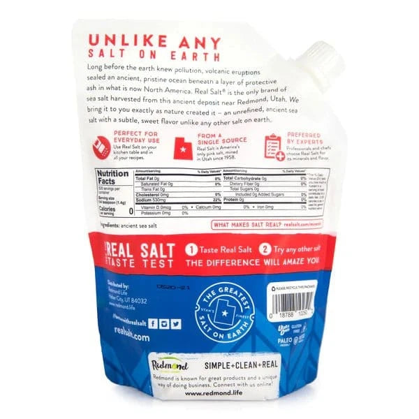 Sel de mer ancien Real Salt (737 grammes) - Uno Vita AS