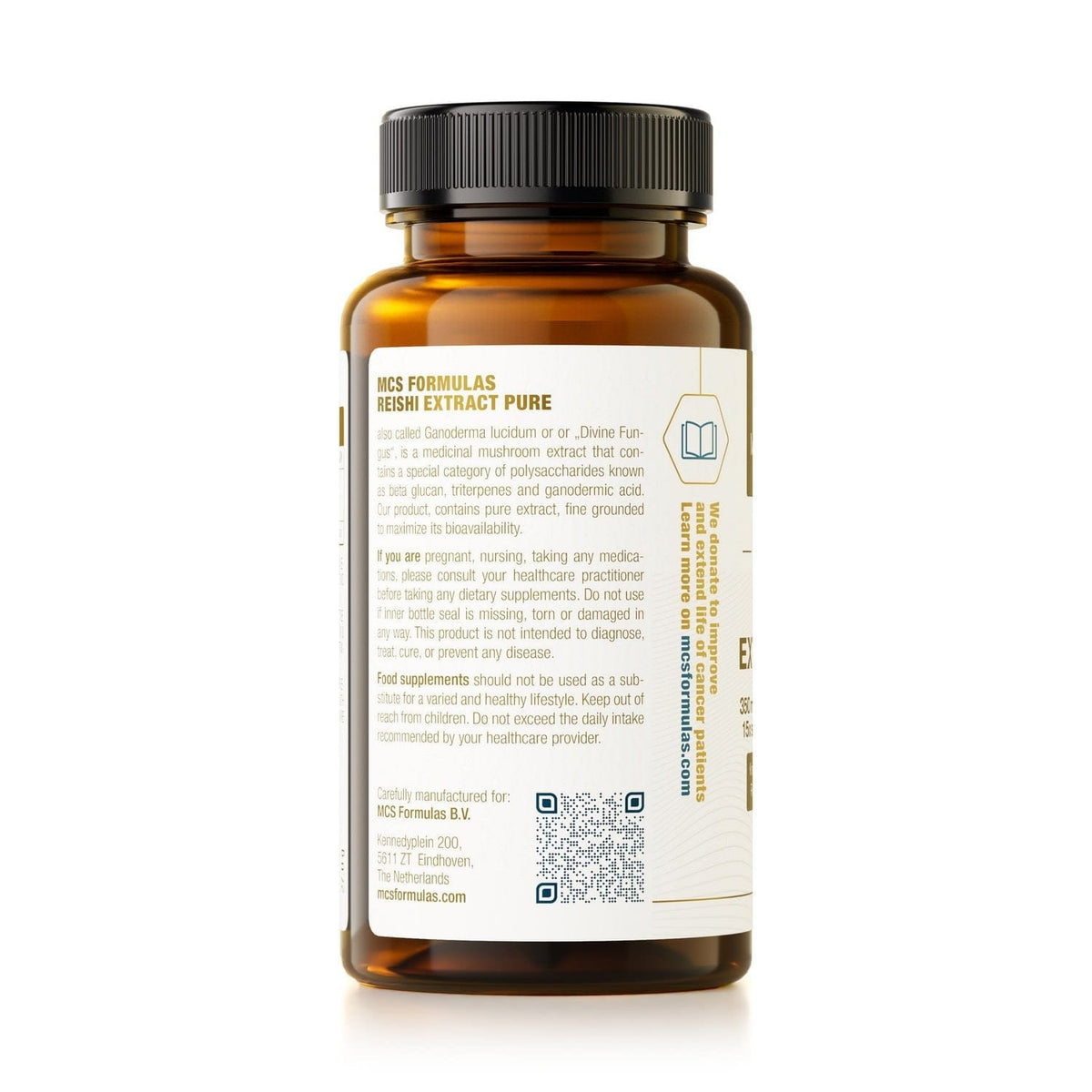 Reishi-Extrakt rein – 60 Kapseln – Uno Vita AS